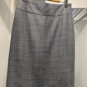 Teenflo pencil skirt baby blue white and navy size 6
